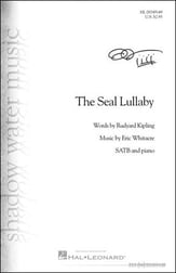 The Seal Lullaby SATB choral sheet music cover